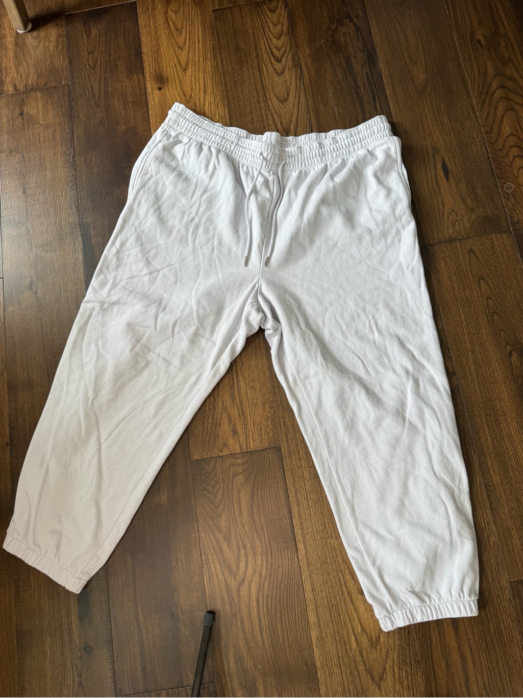 H&M Light Blue Women's Elastic Waist Drawstring Joggers